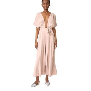 NWOT • Mara Hoffman • Brushed Modal Deep V Jumpsuit